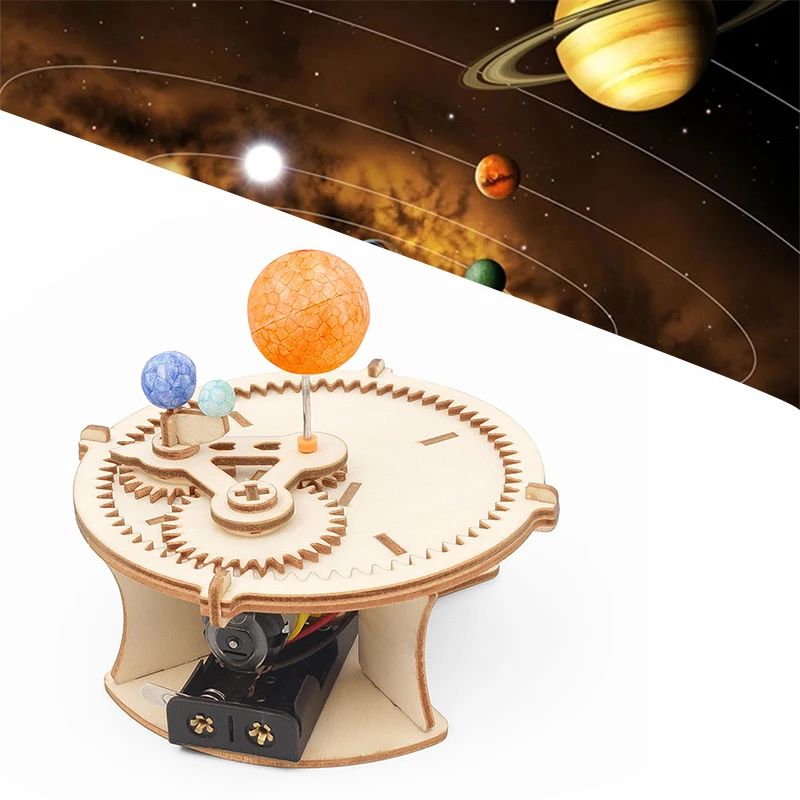 Science Diy Model - Kit de Modélisation Mécanique en Bois