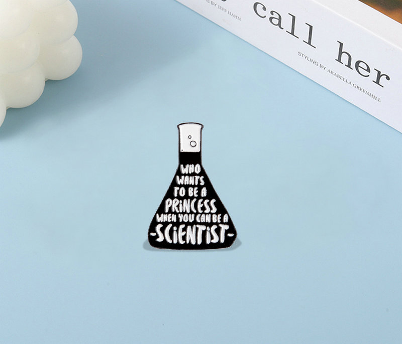 Science Buddies - Bécher chimie expérience broches pour sac