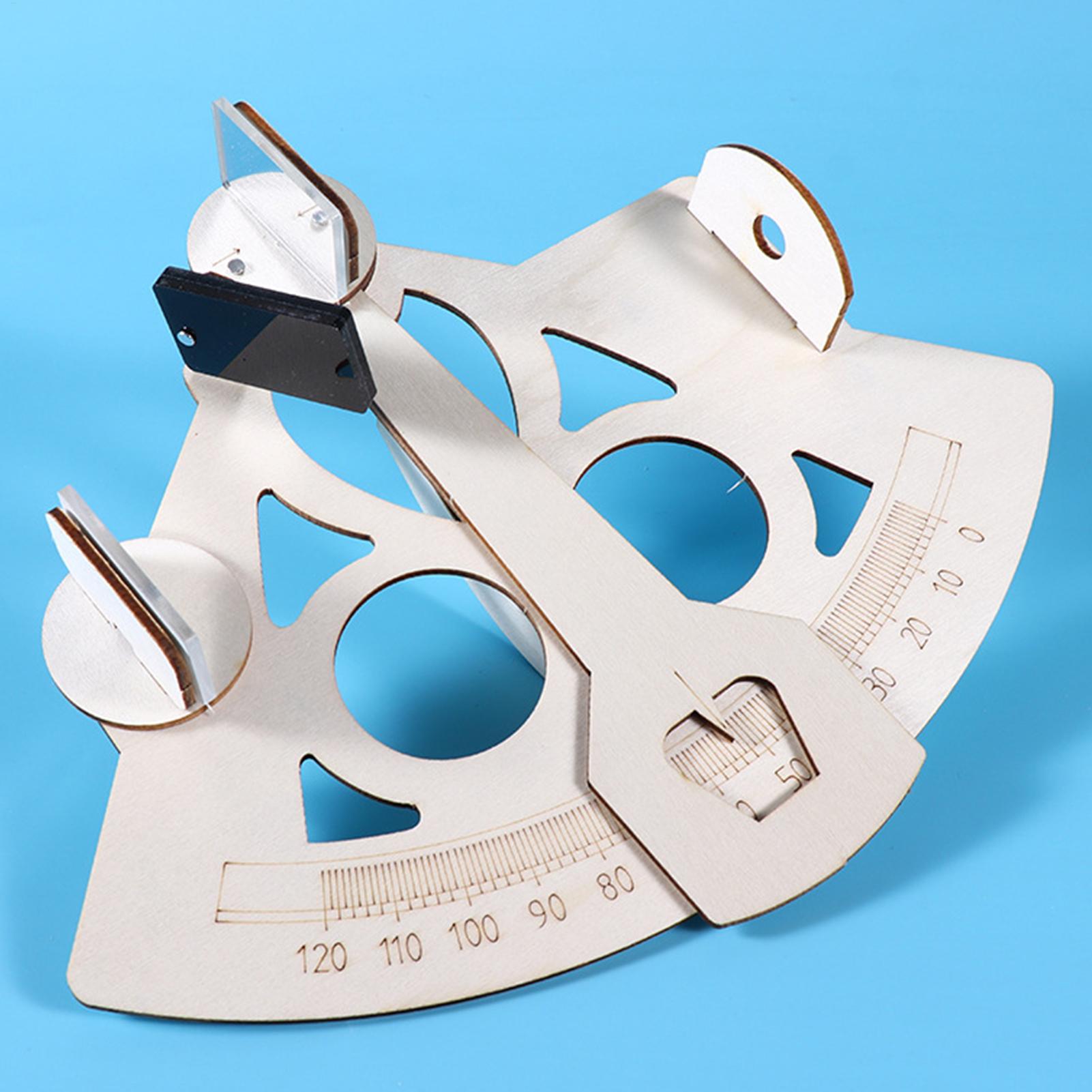 Science Max - Modèle de sextant marin en bois