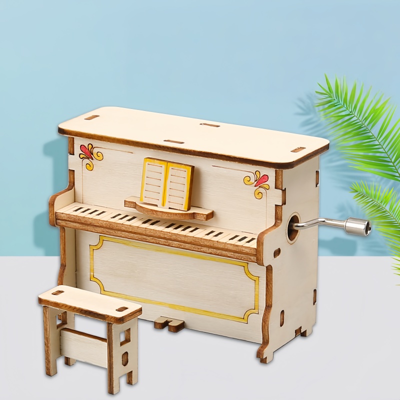 Piano à manivelle DIY pour enf - Science Max avis et prix